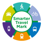 Smarter Travel mark logo transparent background