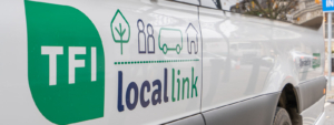 TFI local link bus with logo on the side 1600x600