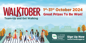 Walktober Step Challenge promotional Poster 