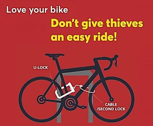 where can you lock your bike